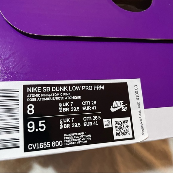 Nike SB dunk Pink Pig - Picture 6 of 9